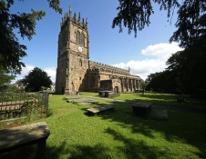 Exterior of All Saints Church, Gresford.