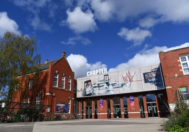 Exterior of Chapter Arts Centre in Cardiff