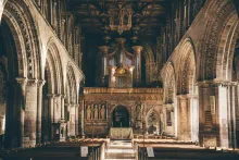 <p>St Davids Cathedral, St Davids, Pembrokeshire, West Wales</p>