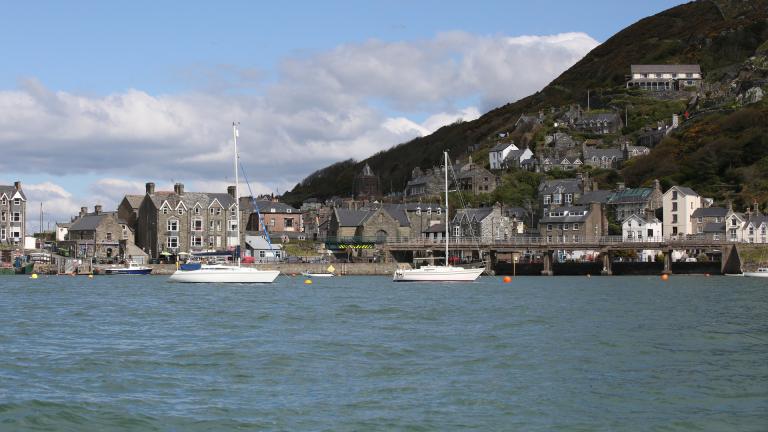 Barmouth harbour.