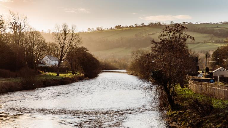 River Usk, Brecon.