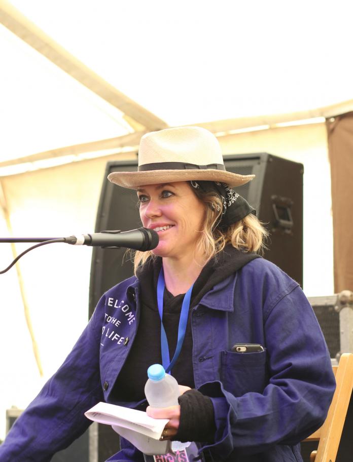 Image of Cerys Matthews at The Good Life Experience in 2017