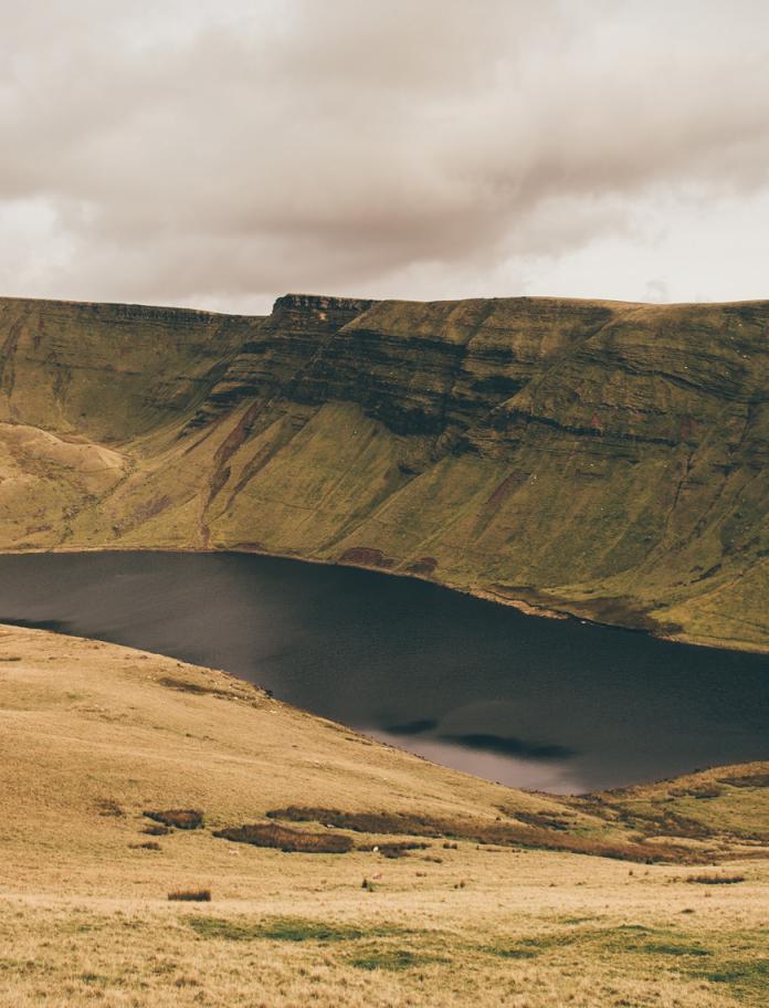 Lake in Brecon Beacons National Park