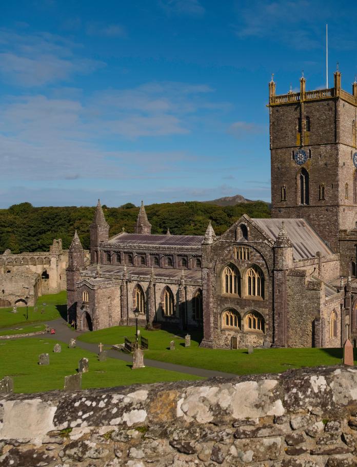 St Davids Cathedral.