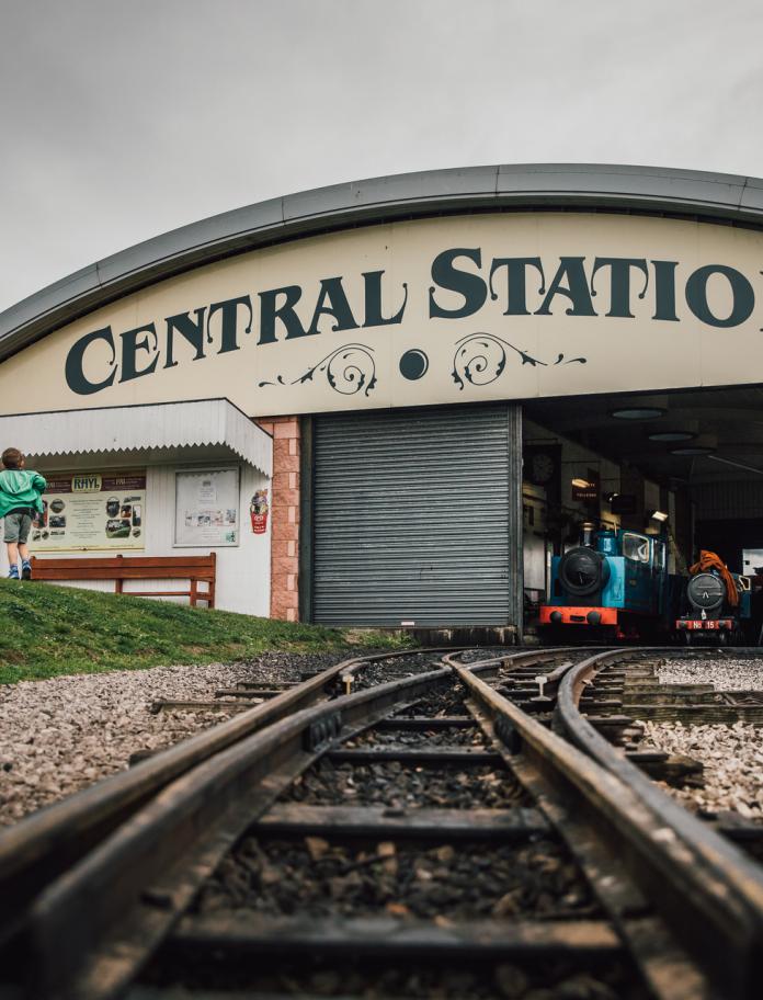 Central Station at Rhyl Miniature Railway.