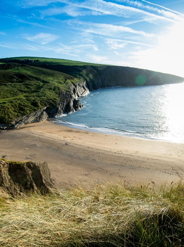 Image of Mwnt beach on Cardigan Bay in Ceredigion