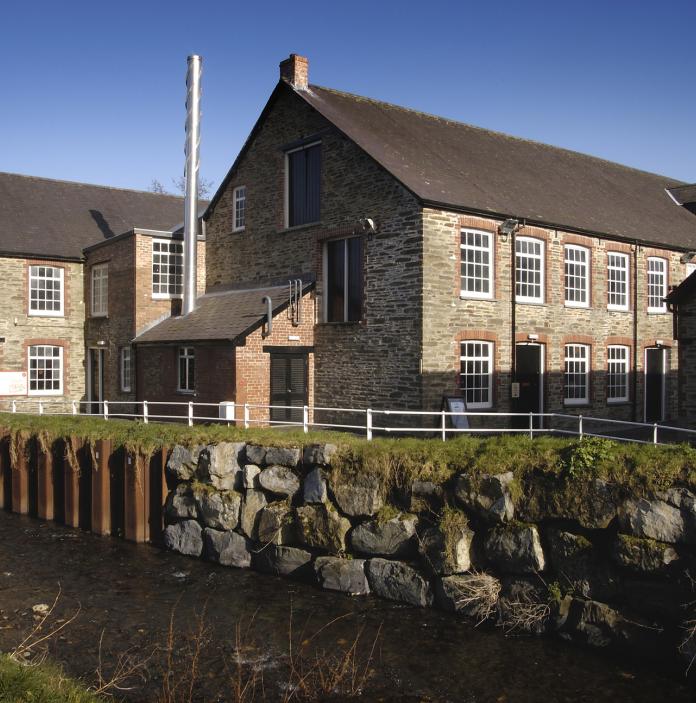 Das Nationale Wollmuseum, Llandysul, Carmarthenshire.