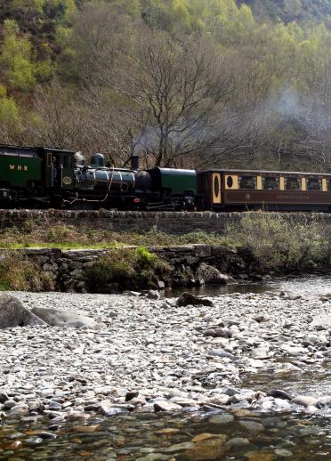 Welsh Highland Railway, Snowdonia Nationalpark