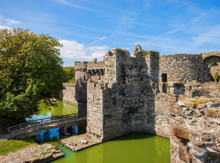 Beaumaris Castle, Anglesey, Nordwales.