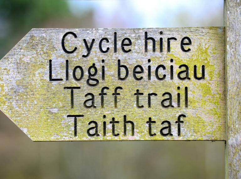 Taff Trail, Südwales.
