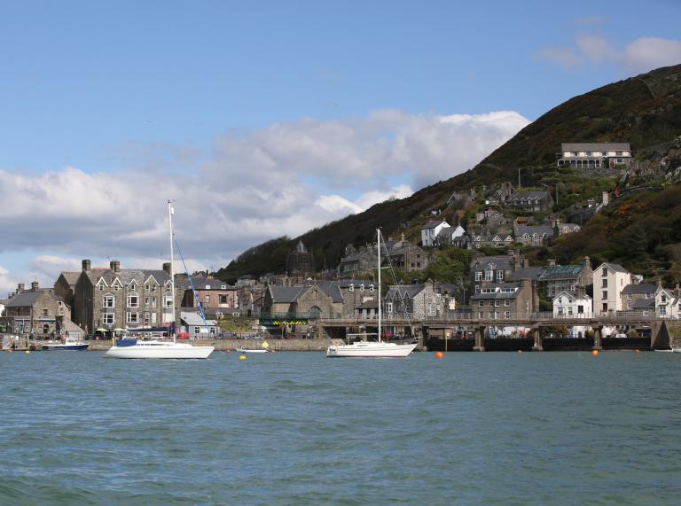 Barmouth harbour.