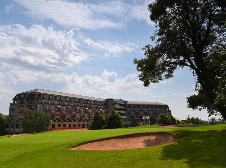 Celtic Manor Resort hotel and golf course.