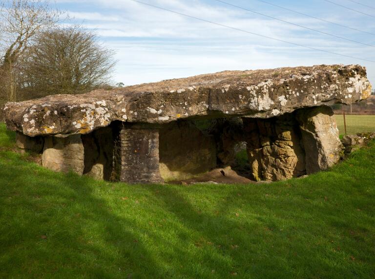 ancient burial chamber.