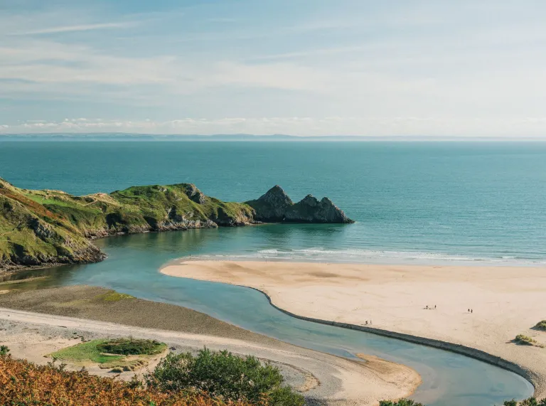 View of Worm's Head, Gower