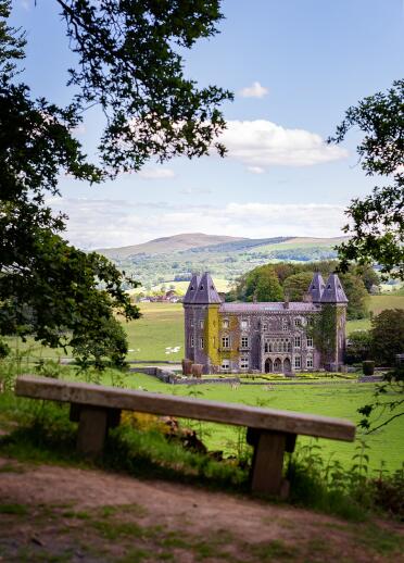 Newton House at Dinefwr Park and the Tywi Valley