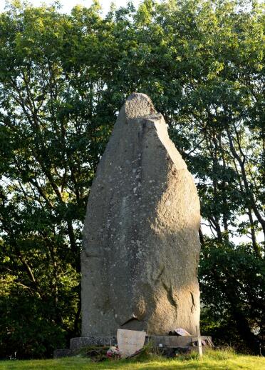 Stone monolith.