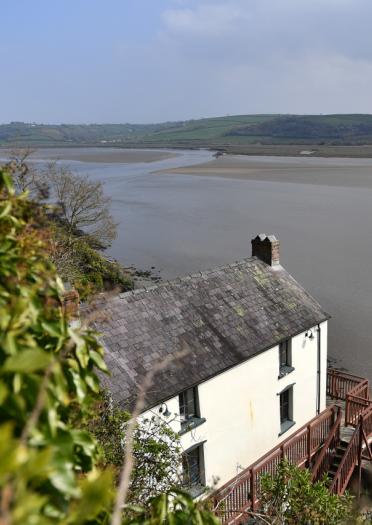 Dylan Thomas Boathouse, Laugharne, Westwales