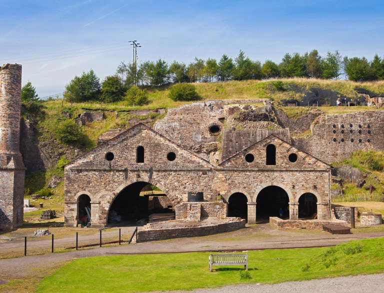 Big Pit, Blaenavon Ironworks, Torfaen.