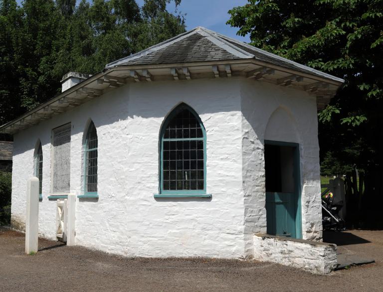 Exterior of a tollhouse at St Fagans National Museum of History, Cardiff