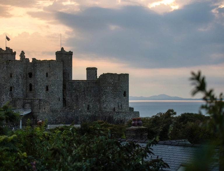 Harlech Castle, Nordwales.
