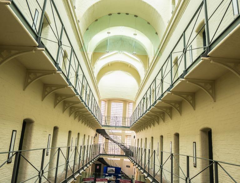 Gefängniszellen im Ruthin Gaol.