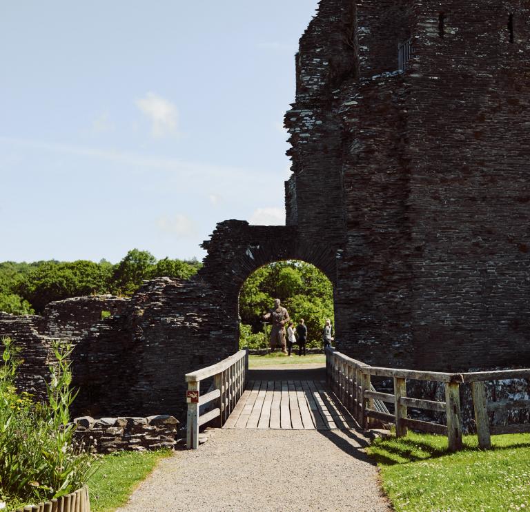 Cilgerran Castle, Pembrokeshire.