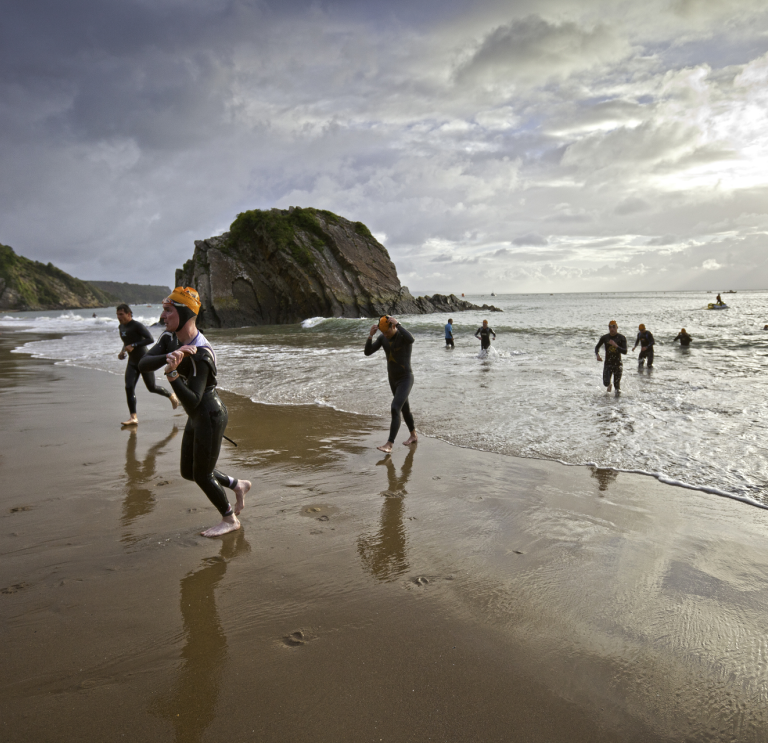 Ironman Wales, North Beach, Tenby, Pembrokeshire