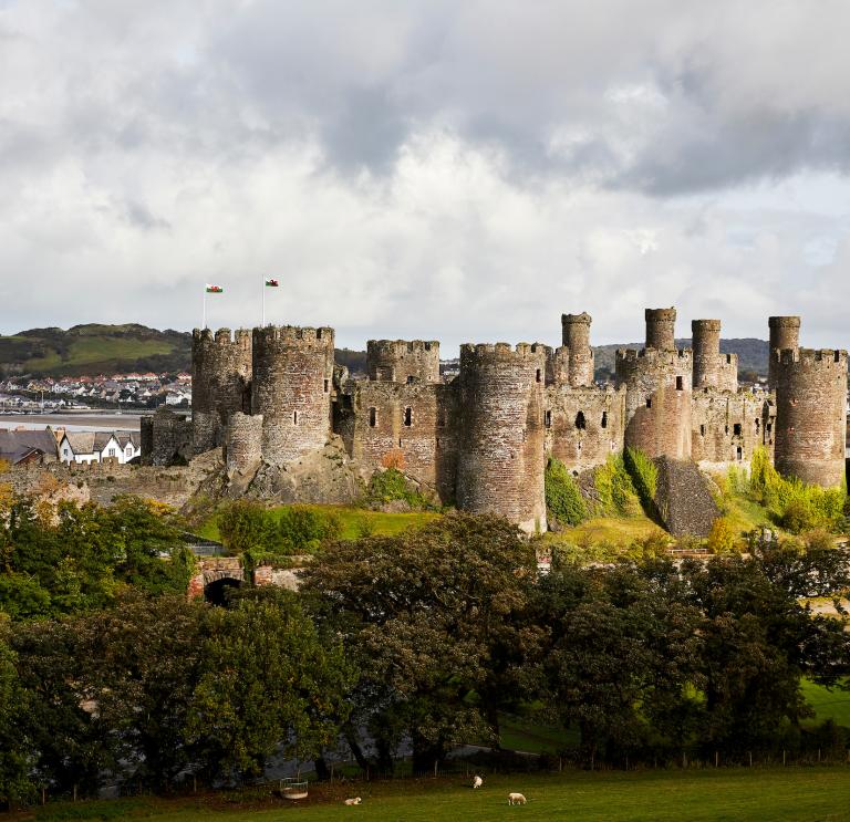 Conwy Castle, Nordwales.