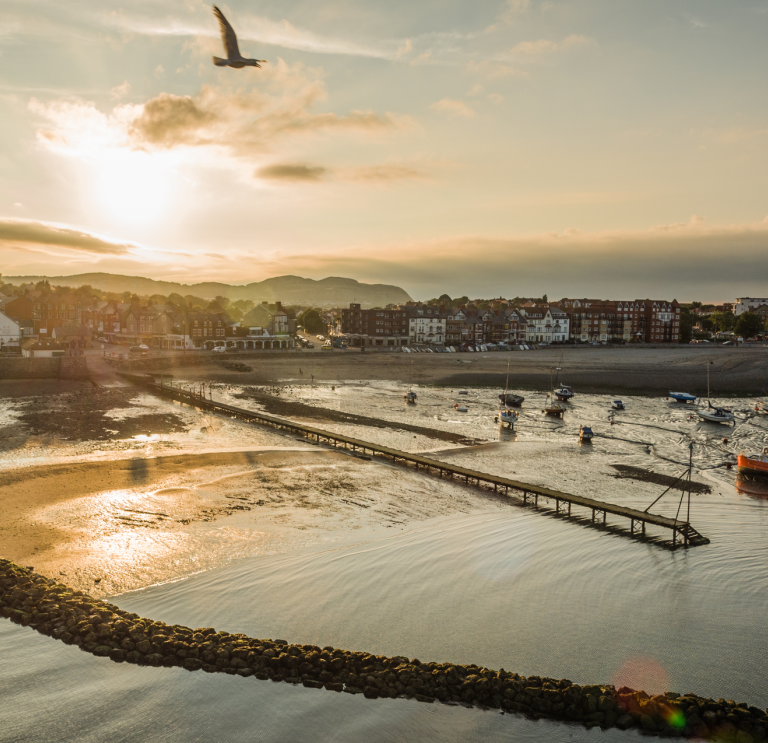 Rhos on Sea, Nordwales.