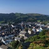 Machynlleth from above.