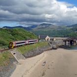 Cambrian Railway bei Barmouth Mittelwales